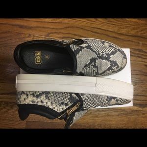 Ash perfect shape platform sneakers